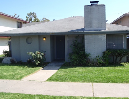 Front Door to 16522 Alliance Avenue in Tustin CA